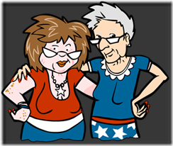 Linda's Rambling and Other Things: OLD LADIES HAVING FUN